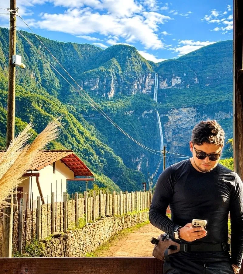 Arnold viajando por Perú